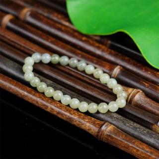 时尚配饰📿水墨画戴在腕间!【7mm和田玉青花单圈手串】清冷国风天花