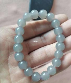 和田玉烟青玉手串便宜出